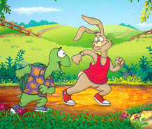 THE HARE AND THE TURTLE